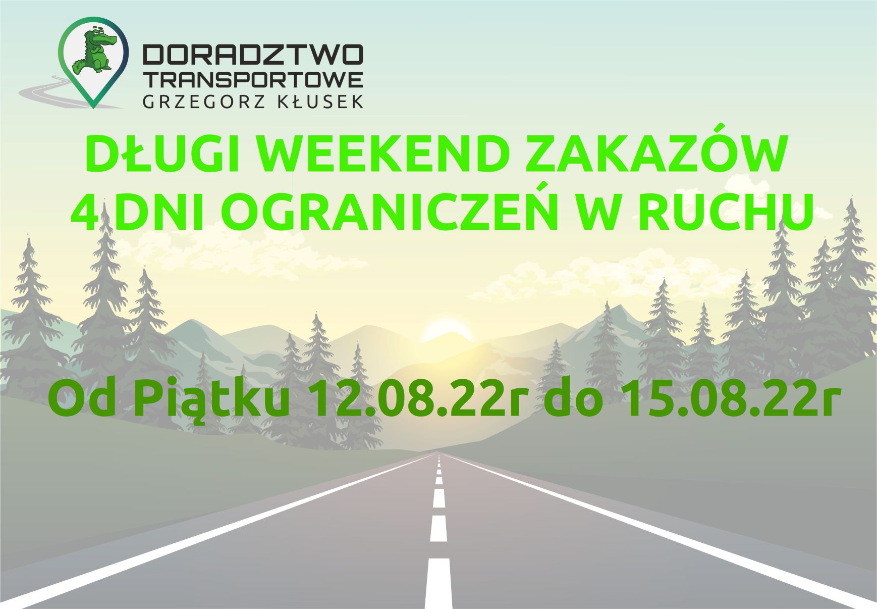 Read more about the article Długi weekend zakazów, 4 dni Ograniczeń w ruchu